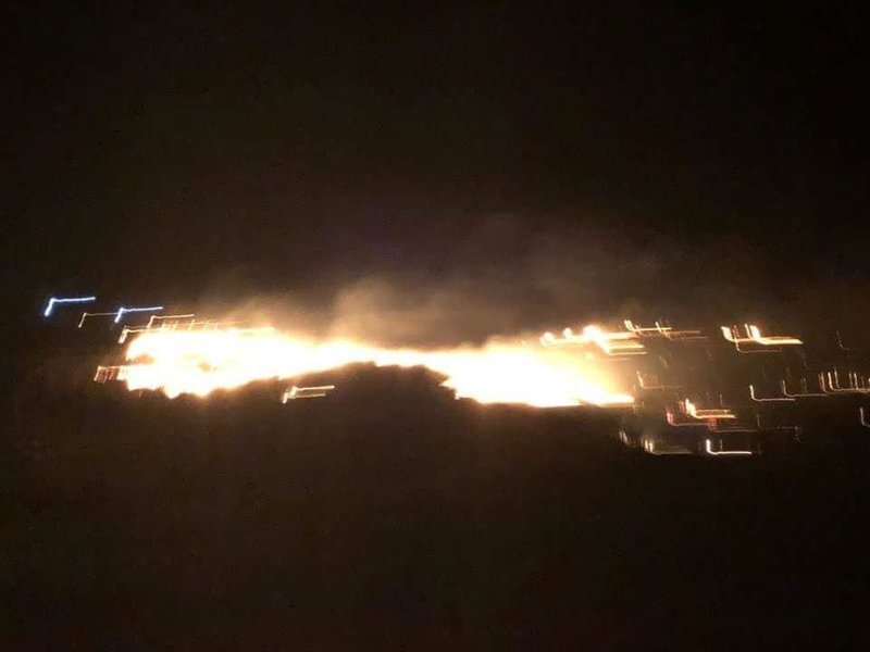 Φωτιά στο Λασίθι/ Φωτογραφία ΕΔΙΚ Ιεράπετρα