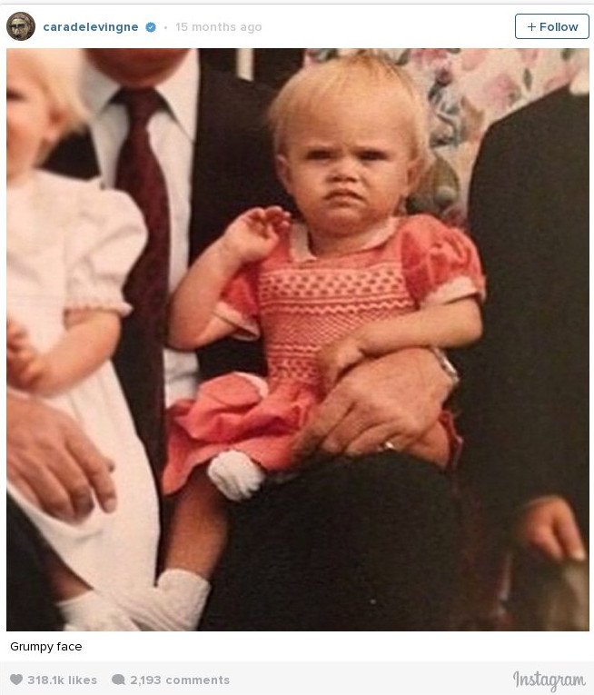 Κάρα Ντελεβίν: Η γυναίκα με τα «φονικά» φρύδια πριν γίνει διάσημη [εικόνες]  | iefimerida.gr 0