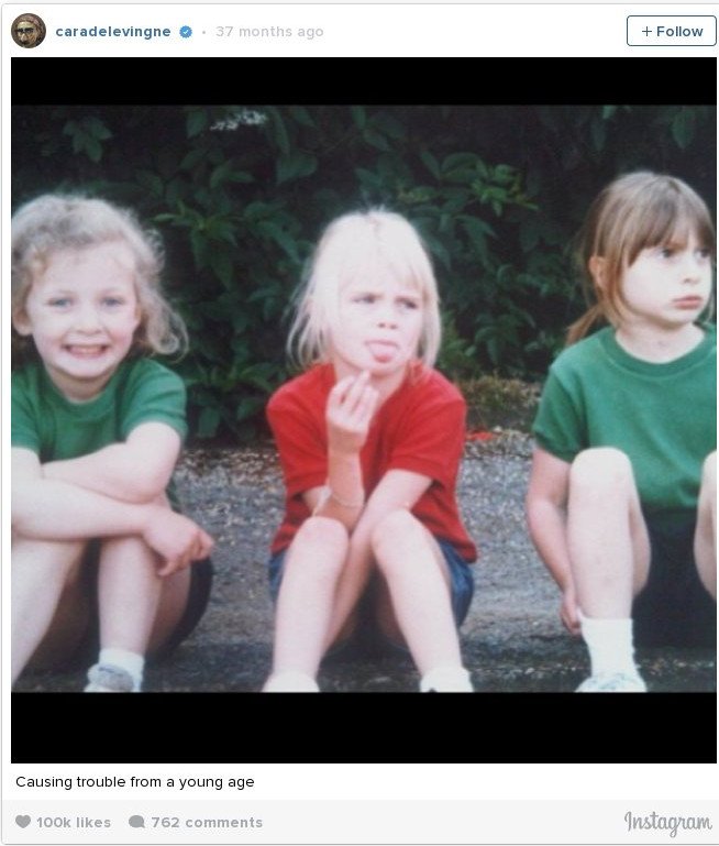 Κάρα Ντελεβίν: Η γυναίκα με τα «φονικά» φρύδια πριν γίνει διάσημη [εικόνες]  | iefimerida.gr 9