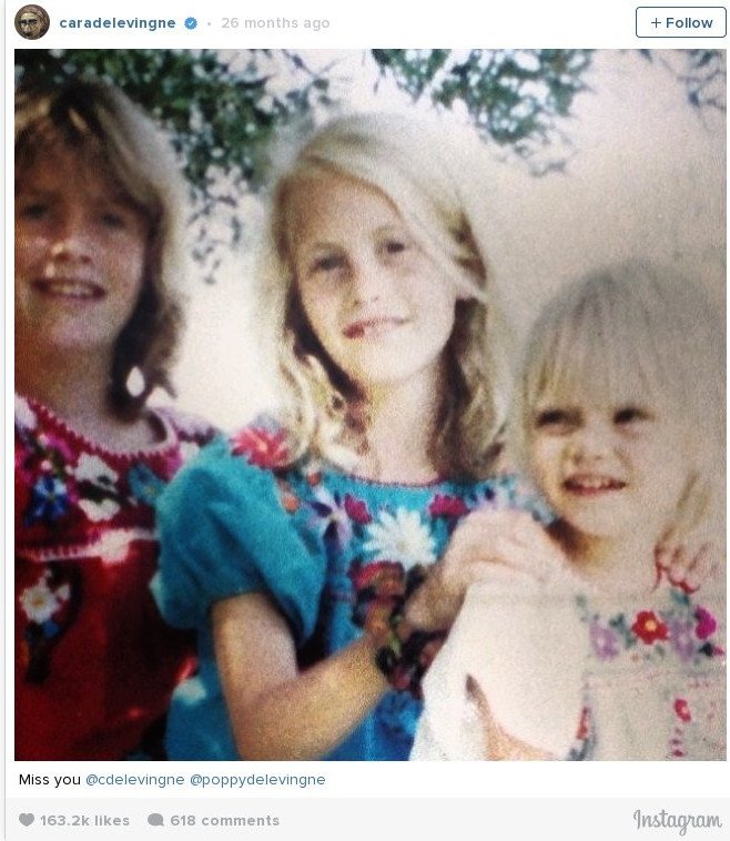 Κάρα Ντελεβίν: Η γυναίκα με τα «φονικά» φρύδια πριν γίνει διάσημη [εικόνες]  | iefimerida.gr 6