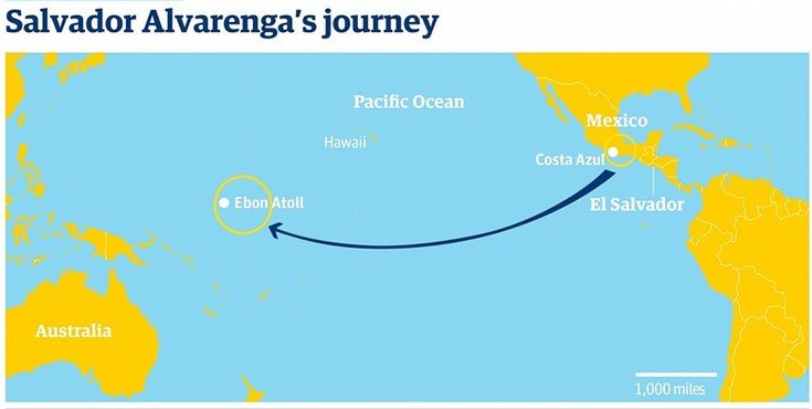 Ασύλληπτο: Επλεε στον ωκεανό με το πτώμα του φίλου του – Διασώθηκε 14 μήνες μετά [εικόνες]  | iefimerida.gr 6