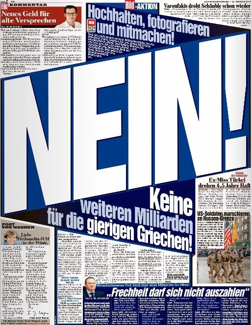 Η απάντηση αναγνώστη στο «Nein» της Βild -Αντιδρούν και οι Γερμανοί δημοσιογράφοι [εικόνες] | iefimerida.gr 1
