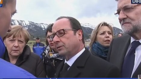 Ολάντ, Μέρκελ και Ραχόι στον τόπο του τρομακτικού δυστυχήματος στις Αλπεις [εικόνες] | iefimerida.gr 0
