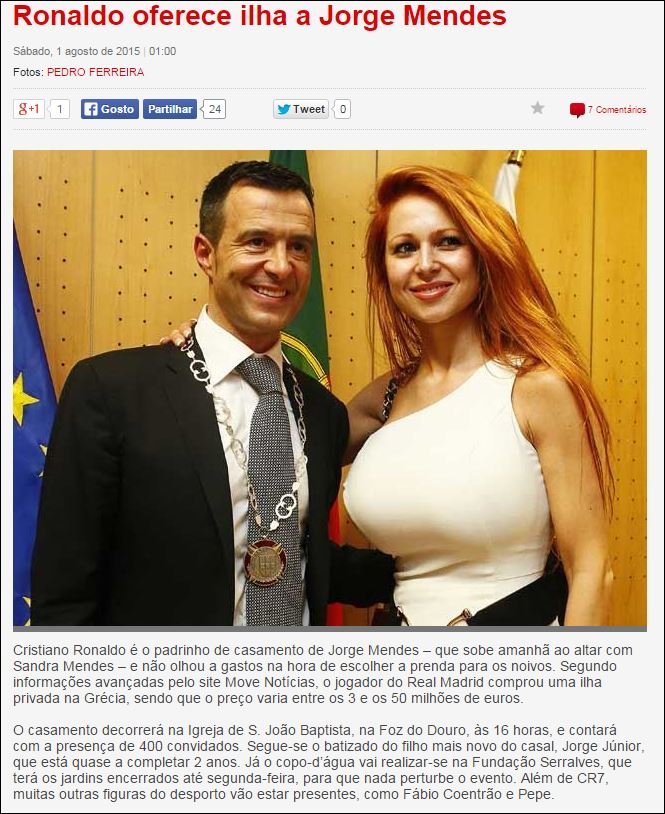 Ο Ρονάλντο κάνει γαμήλιο δώρο ελληνικό νησί στον ατζέντη του [εικόνα] | iefimerida.gr 0