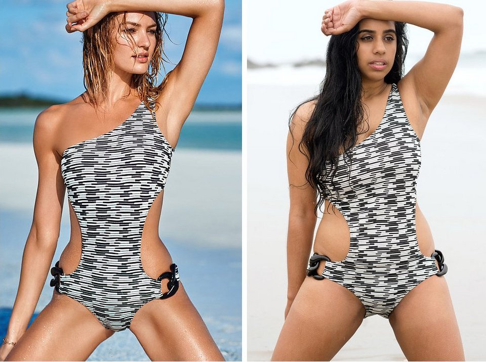 Απομυθοποίηση: Ετσι δείχνουν τα μαγιό της Victoria's Secret στα σώματα των πραγματικών γυναικών [εικόνες] | iefimerida.gr 0