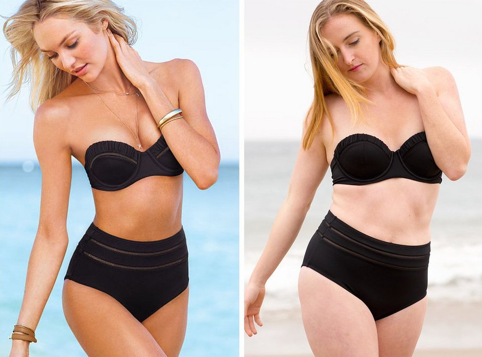 Απομυθοποίηση: Ετσι δείχνουν τα μαγιό της Victoria's Secret στα σώματα των πραγματικών γυναικών [εικόνες] | iefimerida.gr 4