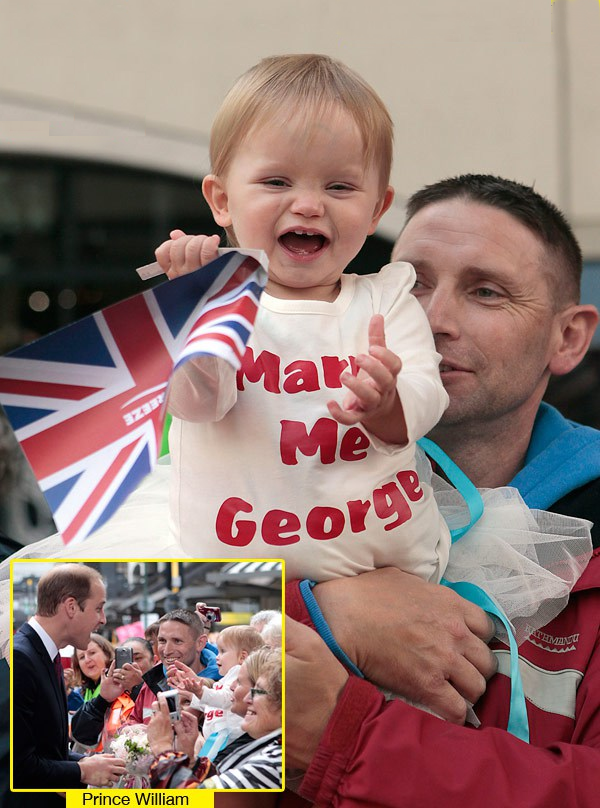 Καρδιοκατακτητής από κούνια: Πρόταση γάμου στον μόλις 8 μηνών Πρίγκιπα Γεώργιο [εικόνα] | iefimerida.gr 0