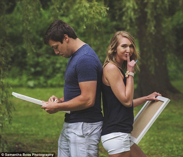 Viral: Οργάνωσε φωτογράφιση-έκπληξη για να του πει πως είναι έγκυος- Εκείνος τα 'χασε [εικόνες] | iefimerida.gr 1