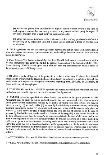 Στη δημοσιότητα το συμβόλαιο του Μπέιλ - Οι όροι για να μη δυσαρεστηθεί ο Κριστιάνο Ρονάλντο [εικόνες] | iefimerida.gr 4