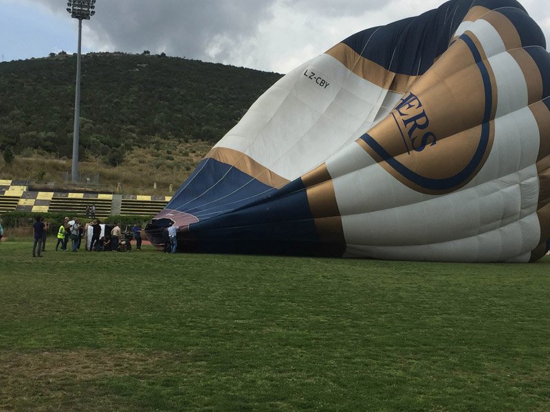 Ο Ψινάκης ταξιδεύει με αερόστατο από Μαραθώνα σε Θεσσαλονίκη [εικόνες] | iefimerida.gr 0