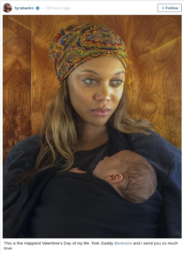 Η συγκλονιστική φωτογραφία του νεογέννητου της Τάιρα Μπανκς [εικόνα] | iefimerida.gr 0