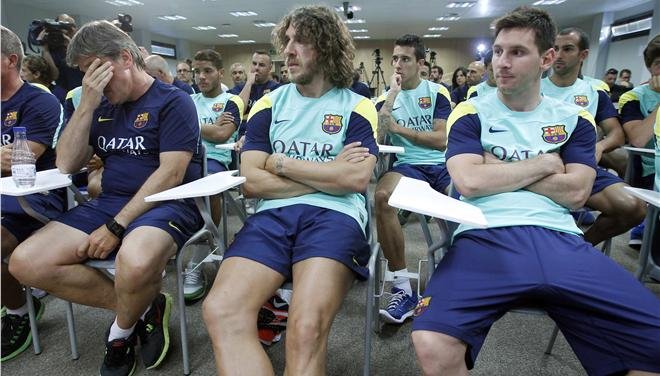 Συγκινημένοι οι αστέρες της Μπαρτσελόνα για την περιπέτεια του Βιλανόβα [εικόνες] | iefimerida.gr 2