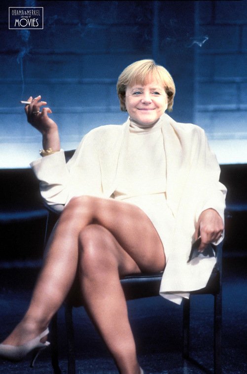 Μέρκελ και Ομπάμα φιλιούνται στο στόμα ως πρωταγωνιστές στις «50 αποχρώσεις του Γκρι» -Οι αφίσες γνωστών ταινιών με πρωταγωνιστές ηγέτες βγάζουν γέλιο [εικόνες] | iefimerida.gr 5