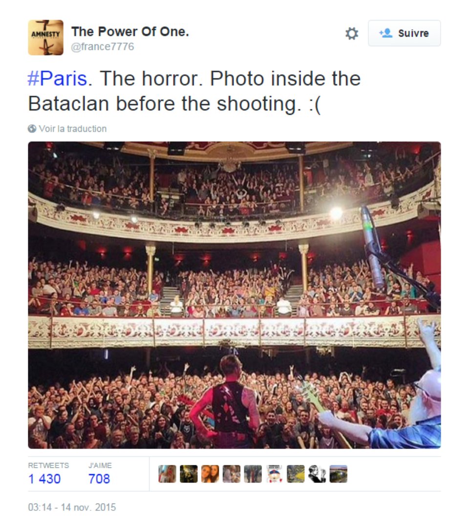 Οι στιγμές πριν την τραγωδία στο Bataclan - 1.500 άνθρωποι διασκέδαζαν σε συναυλία [εικόνες] | iefimerida.gr 0