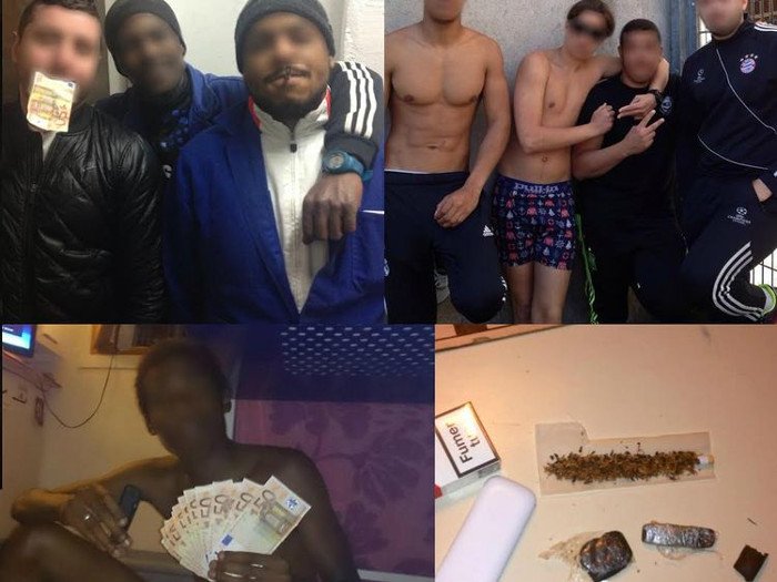 Οι κρατούμενοι στις φυλακές της Μασσαλίας προκαλούν: Ποζάρουν με δεσμίδες 50ευρα, ναργιλέδες και ναρκωτικά [εικόνες] | iefimerida.gr 1