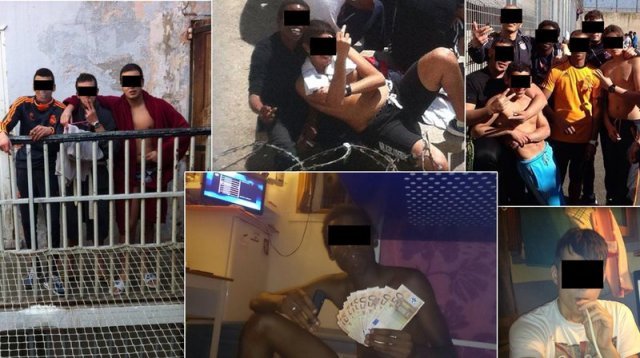 Οι κρατούμενοι στις φυλακές της Μασσαλίας προκαλούν: Ποζάρουν με δεσμίδες 50ευρα, ναργιλέδες και ναρκωτικά [εικόνες] | iefimerida.gr 2