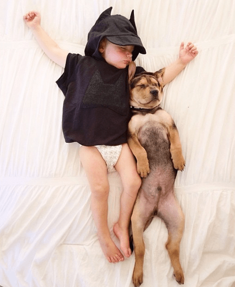 Η ιστορία αγάπης και ύπνου του μωρού και του σκύλου εξακολουθεί να λιώνει το Ιντερνετ -Μεγάλωσαν αλλά κοιμούνται ακόμη σφιχταγκαλιασμένοι [εικόνες] | iefimerida.gr 11