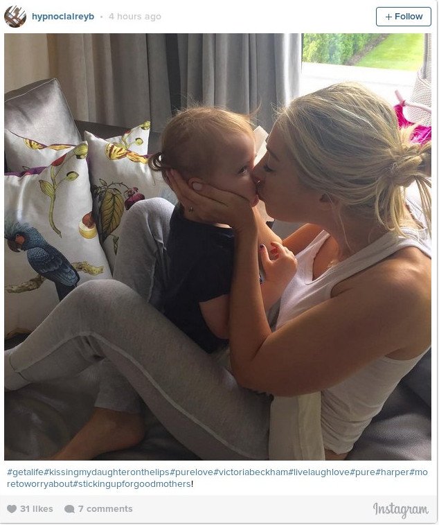 Επιτέθηκαν στην Βικτόρια Μπέκαμ γιατί φίλησε την κόρη της στο στόμα [εικόνες] | iefimerida.gr 6