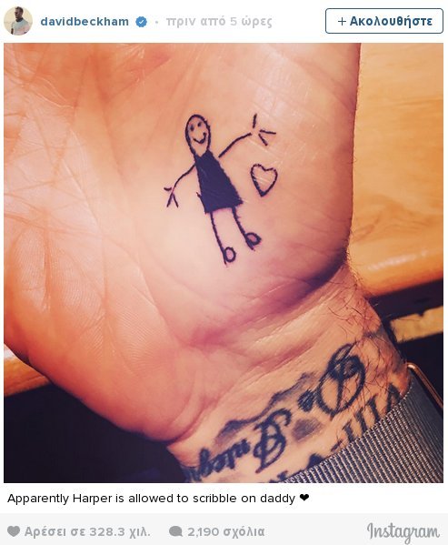 Χαζομπαμπάς Μπέκαμ - Ο «έρωτας» του Ντέιβιντ για τη μικρή Χάρπερ [εικόνες] | iefimerida.gr 0