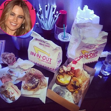 H Ζιζέλ και άλλα 7 μοντέλα «γουρουνιάζουν» -Μπέργκερ, πίτσα, τηγανητές πατάτες πριν την πασαρέλα [εικόνες] | iefimerida.gr 4