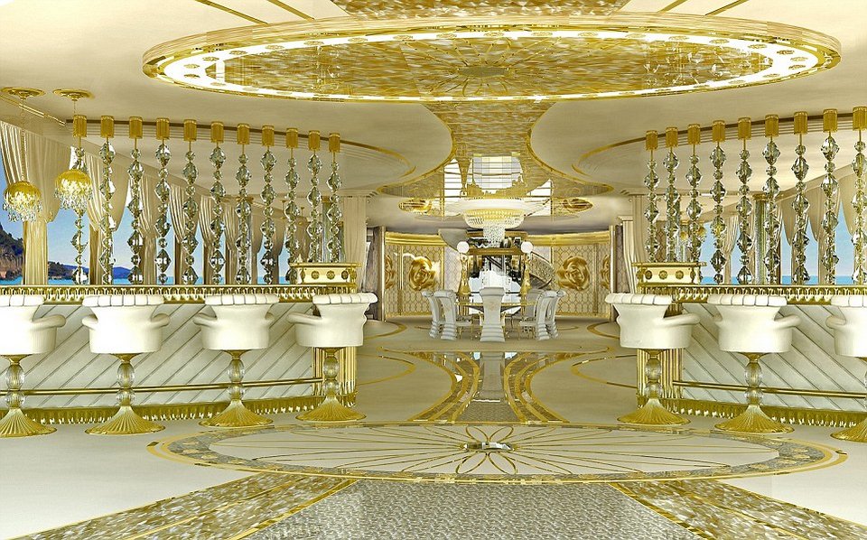 Γιοτ χλιδής μόνο για γυναίκες -Με επένδυση από χρυσό, Swarovski και σπα [εικόνες] | iefimerida.gr 2