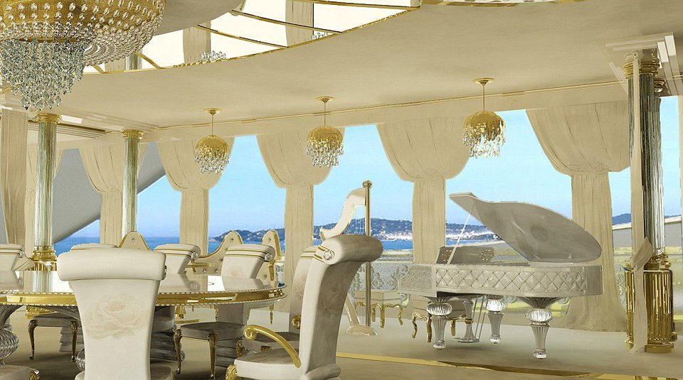 Γιοτ χλιδής μόνο για γυναίκες -Με επένδυση από χρυσό, Swarovski και σπα [εικόνες] | iefimerida.gr 5