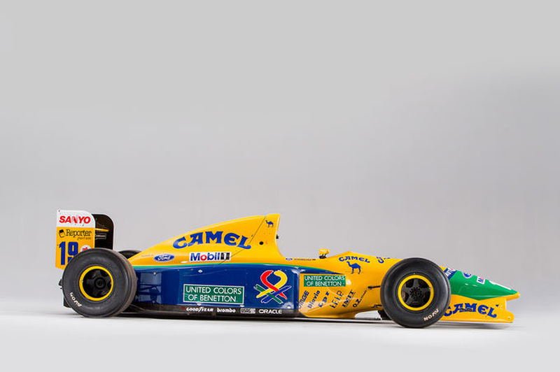 Το μονοθέσιο Benetton Ford του Schumacher πωλείται προς 300.000 ευρώ | iefimerida.gr 1