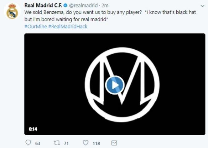 Χάκαραν το λογαριασμό της Ρεάλ Μαδρίτης στο twitter και ανακοίνωσαν την απόκτηση του Μέσι [εικόνες] | iefimerida.gr 1