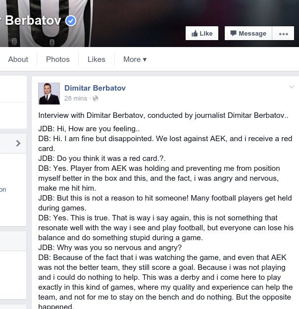 «Φωτιές» βάζει ο Μπερμπάτοφ στον Ιβάν Σαββίδη - «Ηρθα στον ΠΑΟΚ για να παίζω» [εικόνα] | iefimerida.gr 0