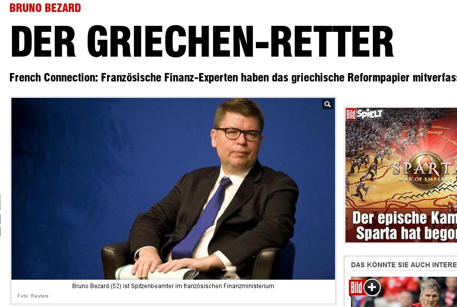 Bild: Μπρούνο Μπεζάρ, ο άνθρωπος που έσωσε την Ελλάδα [εικόνες] | iefimerida.gr 2