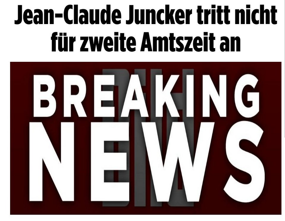 Bild: Τέλος ο Γιούνκερ από την Κομισιόν -Δεν θα πάει για δεύτερη θητεία | iefimerida.gr 0