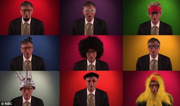 Ο Bill Gates ντύθηκε κοτόπουλο -Eτσι κατέχουν τα πρωτεία οι ΗΠΑ στην επικοινωνία [βίντεο] | iefimerida.gr 0