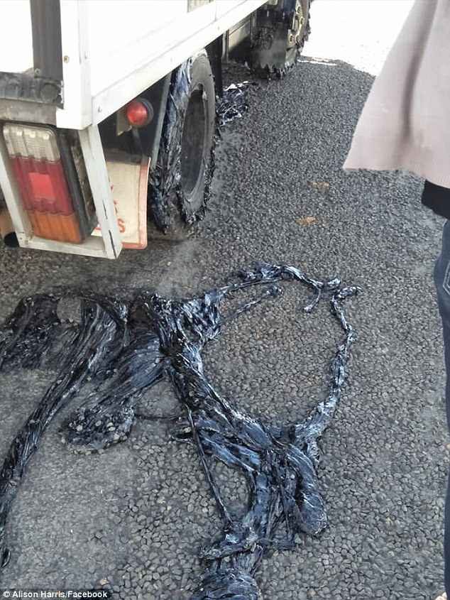 Aπίστευτο: Ελιωσε η άσφαλτος από την αλλαγή καιρού στην Αυστραλία -«Βούλιαξαν» δεκάδες οχήματα [εικόνες]  | iefimerida.gr 0