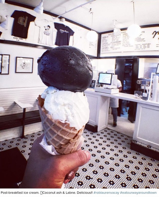 Μαύρο παγωτό: Κάνει θραύση και δεν έχει χρωστικές [εικόνες] | iefimerida.gr 1