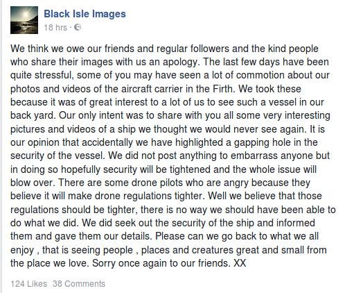 Ρεζίλι το βρετανικό πολεμικό ναυτικό: Αγνωστος προσγείωσε drone σε αεροπλανοφόρο [βίντεο]  | iefimerida.gr 2