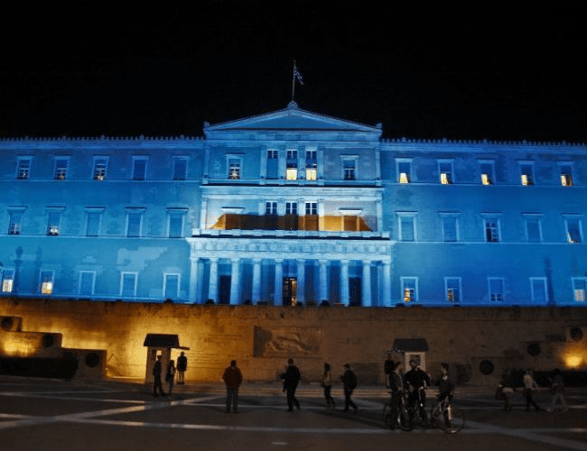 Υπέροχη η μπλε Βουλή για την Παγκόσμια Ημέρα Διαβήτη προκαλεί θαυμασμό [εικόνες] | iefimerida.gr 0