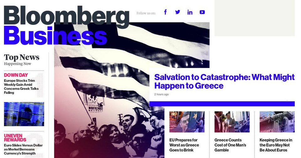 Bloomberg: Από τη σωτηρία στην καταστροφή - Τα 3+2 σενάρια για την Ελλάδα | iefimerida.gr 0