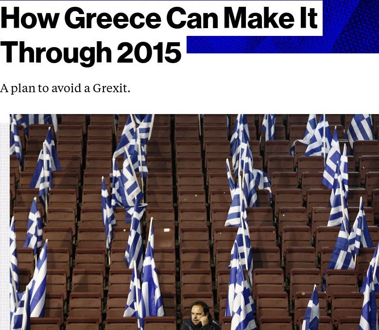 Bloomberg: Πώς η Ελλάδα θα αποφύγει το Grexit και θα «βγάλει» το 2015 | iefimerida.gr 0