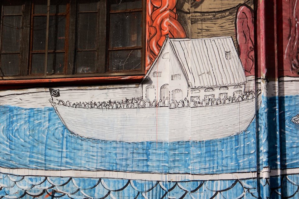 Eνα κτίριο στη Ρώμη... ζωντάνεψε με 27 ανθρώπινα πρόσωπα [εικόνες] | iefimerida.gr 7