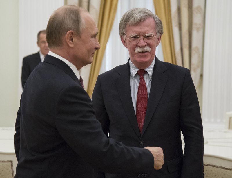 Μπόλτον σε Πούτιν: Ευελπιστώ στην βελτίωση των σχέσεων Ρωσίας και ΗΠΑ [εικόνες] | iefimerida.gr 2