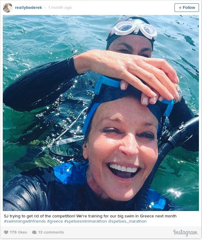 Η Μπο Ντέρεκ κολύμπησε στις Σπέτσες, στο Spetses mini marathon [εικόνες] | iefimerida.gr 4