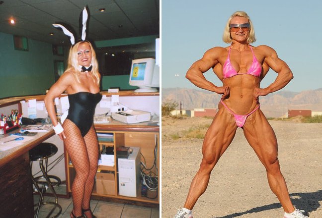 Γυναίκες πριν και μετά το bodybuilding -Σώματα που σοκάρουν από την μυική μεταμόρφωση [εικόνες] | iefimerida.gr 6