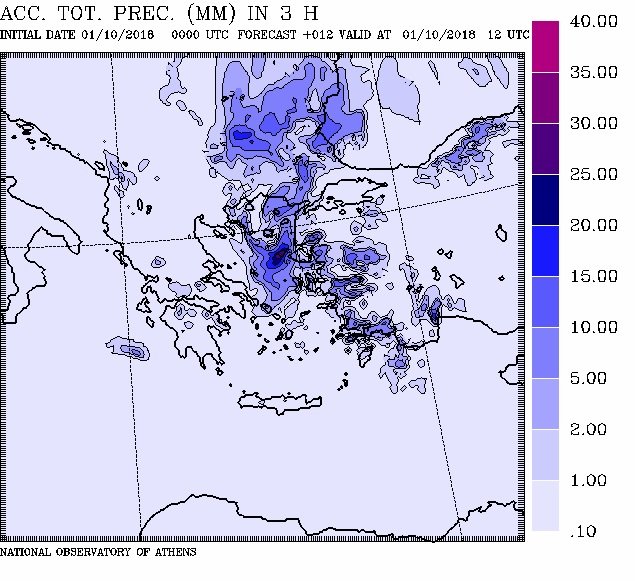 Υποχωρεί σταδιακά ο κυκλώνας -Πού θα βρέξει σήμερα [χάρτης] | iefimerida.gr 1