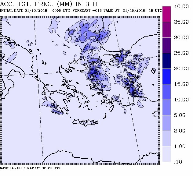 Υποχωρεί σταδιακά ο κυκλώνας -Πού θα βρέξει σήμερα [χάρτης] | iefimerida.gr 2