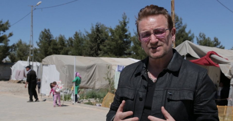 Bono: Προτείνει σχέδιο δράσης 3 σημείων για προσφυγικό-Νωρίτερα μίλησε στο Κονγκρέσο | iefimerida.gr 0