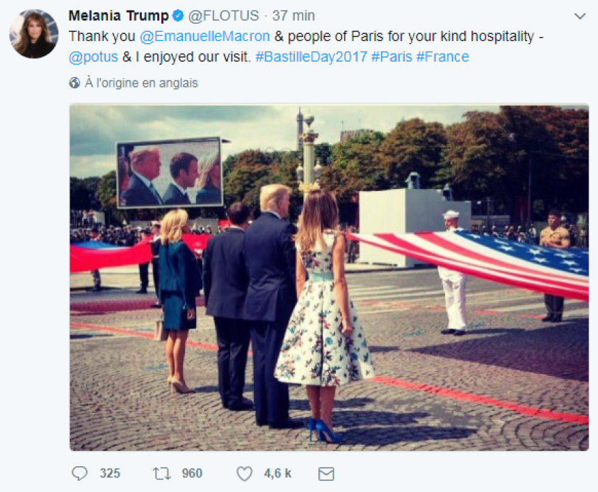 Η Μελάνια έπιασε το μπούτι του Εμανουέλ Μακρόν; Ανω κάτω το γαλλικό ίντερνετ [εικόνες] | iefimerida.gr 13