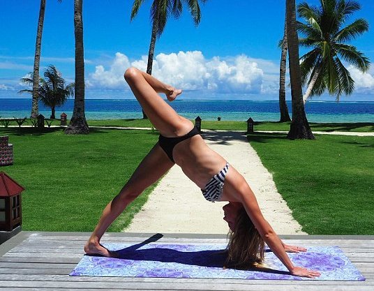 Παραιτήθηκε από το δελτίο καιρού, το έριξε στη γιόγκα και βρήκε το επάγγελμα της ζωής της [εικόνες] | iefimerida.gr 1