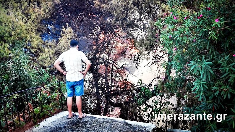 Πυρκαγιά στη Μπόχαλη, στην πόλη της Ζακύνθου -Δεν απειλούνται σπίτια [εικόνες] | iefimerida.gr 2