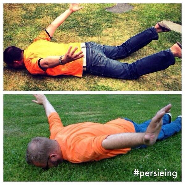 Μπορείς κι εσύ να «πετάξεις» σαν τον Φαν Πέρσι -Ξεκαρδιστικές μιμήσεις του απίθανου γκολ από φιλάθλους [εικόνες&βίντεο] | iefimerida.gr 3