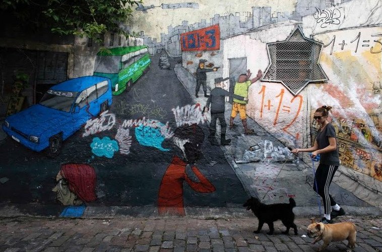 Ο τοίχος είχε τη δική του ιστορία -Τα γκράφιτι της οργής και του θυμού κατά του Μουντιάλ στη Βραζιλία [εικόνες] | iefimerida.gr 7